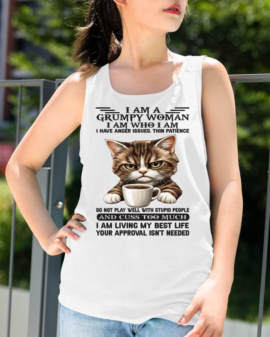 GRUMPY WOMAN - BIRTHDAY SHIRT FOR WOMEN - NTTD00 (SKU2602-182-00)
