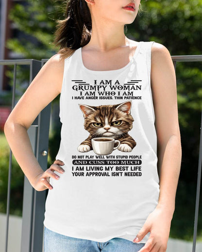 GRUMPY WOMAN - BIRTHDAY SHIRT FOR WOMEN - NTTD00 (SKU2602-182-00)
