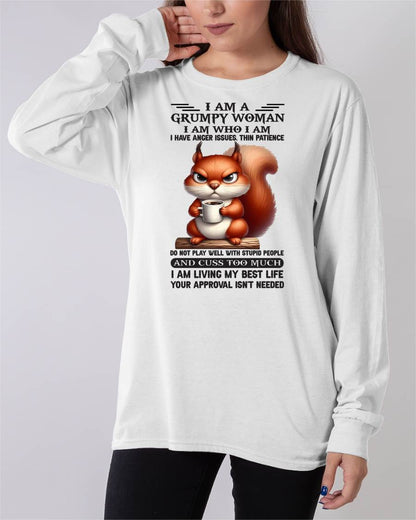 GRUPMY WOMAN - BIRTHDAY SHIRT FOR WOMEN - NTTD00 (SKU09-07-00)