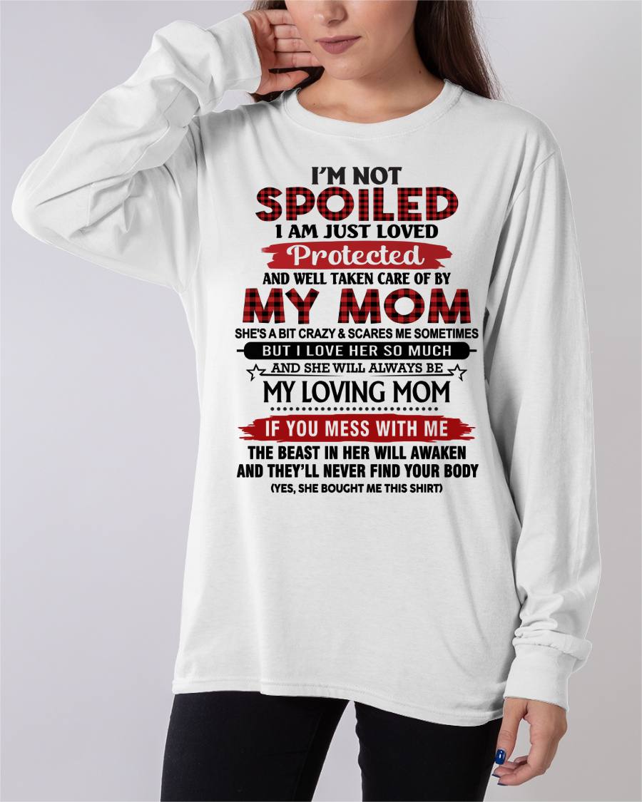 PROTECTED BY MY MOM - PERFECT GIFT FOR YOUR CHILDREN - GIFT FROM MOM - NTTD00 (SKU2602-95-00)