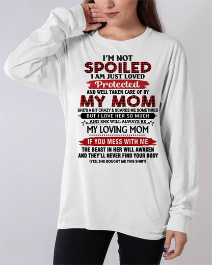 PROTECTED BY MY MOM - PERFECT GIFT FOR YOUR CHILDREN - GIFT FROM MOM - NTTD00 (SKU2602-95-00)