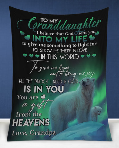 TO MY DAUGHTER - GIFT FOR DAUGHTER - Sherpa Fleece Quilt Blanket (SKUB10-88)