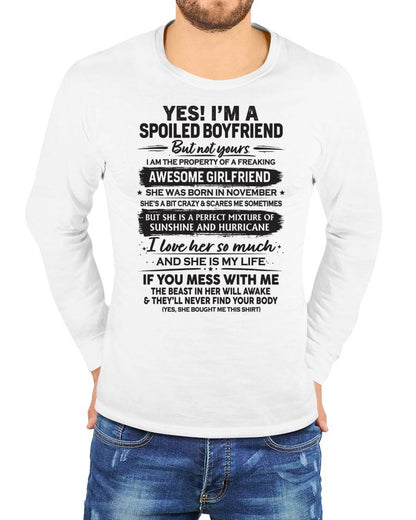 NOVEMBER - I'M A SPOILED BOYFRIEND - GIFT FROM WIFE/GIRLFRIEND - NTTD11 (SKU26T-01250-11)