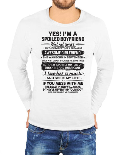 SEPTEMBER - I'M A SPOILED BOYFRIEND - GIFT FROM WIFE/GIRLFRIEND - NTTD09 (SKU26T-01250-09)