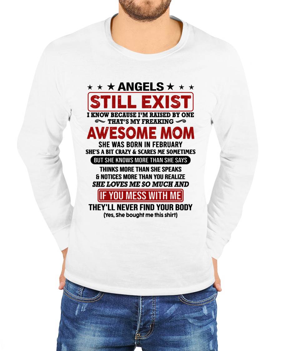 FEBRUARY - ANGELS STILL EXIST - GIFT FROM MOM - NTTD02 (SKU2604-268-02)