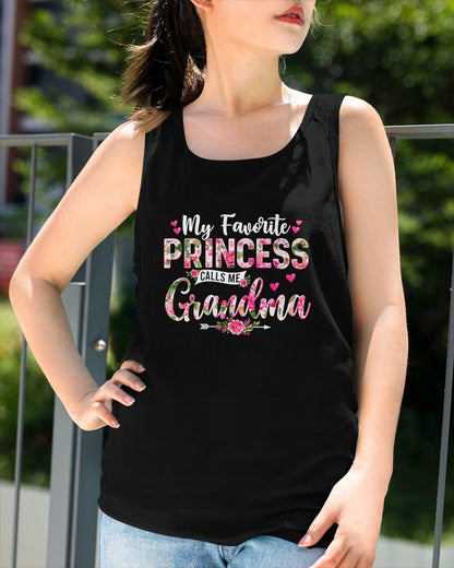 My Favorite PRINCESS CALLS ME Grandma - GRANDMA T-SHIRT - NTTD00 (SKU2608-277)