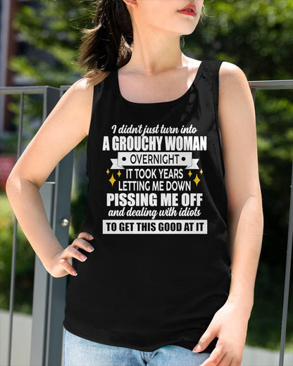 GROUCHY WOMAN - BIRTHDAY T-SHIRT FOR WOMEN - NTTD00 (SKU2602-181-00)
