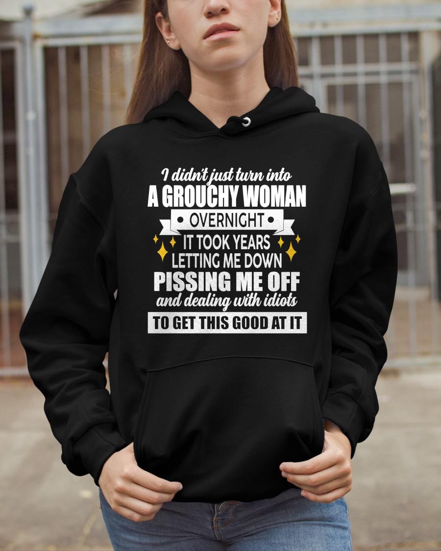 GROUCHY WOMAN - BIRTHDAY T-SHIRT FOR WOMEN - NTTD00 (SKU2602-181-00)