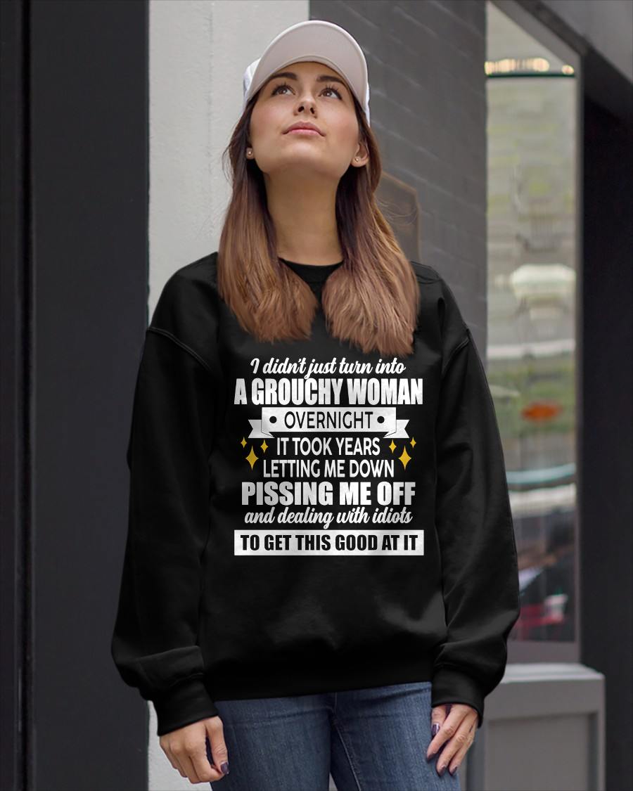 GROUCHY WOMAN - BIRTHDAY T-SHIRT FOR WOMEN - NTTD00 (SKU2602-181-00)