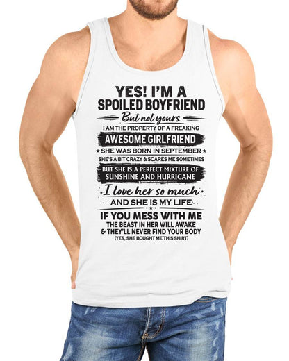 SEPTEMBER - I'M A SPOILED BOYFRIEND - GIFT FROM WIFE/GIRLFRIEND - NTTD09 (SKU26T-01250-09)