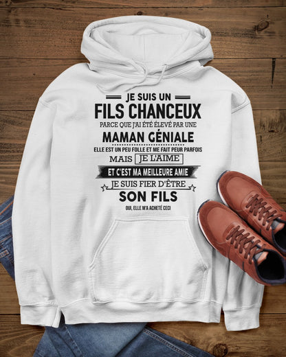JE SUIS UN FILS GÂTÉ – CADEAU DE MAMAN INCROYABLE - frNTTD00 (SKU2602-142-00)