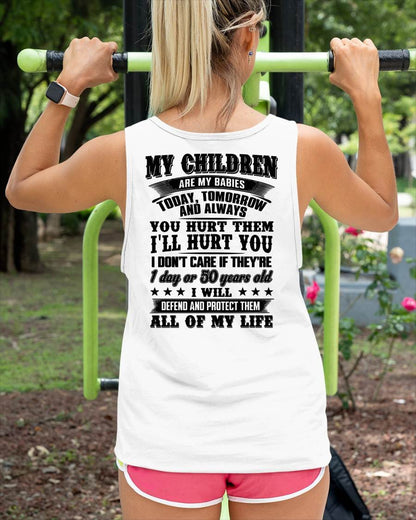 MY CHILDREN ARE MY BABY - T-SHIRT FOR MOM - NTTD00 (SKU12-274)