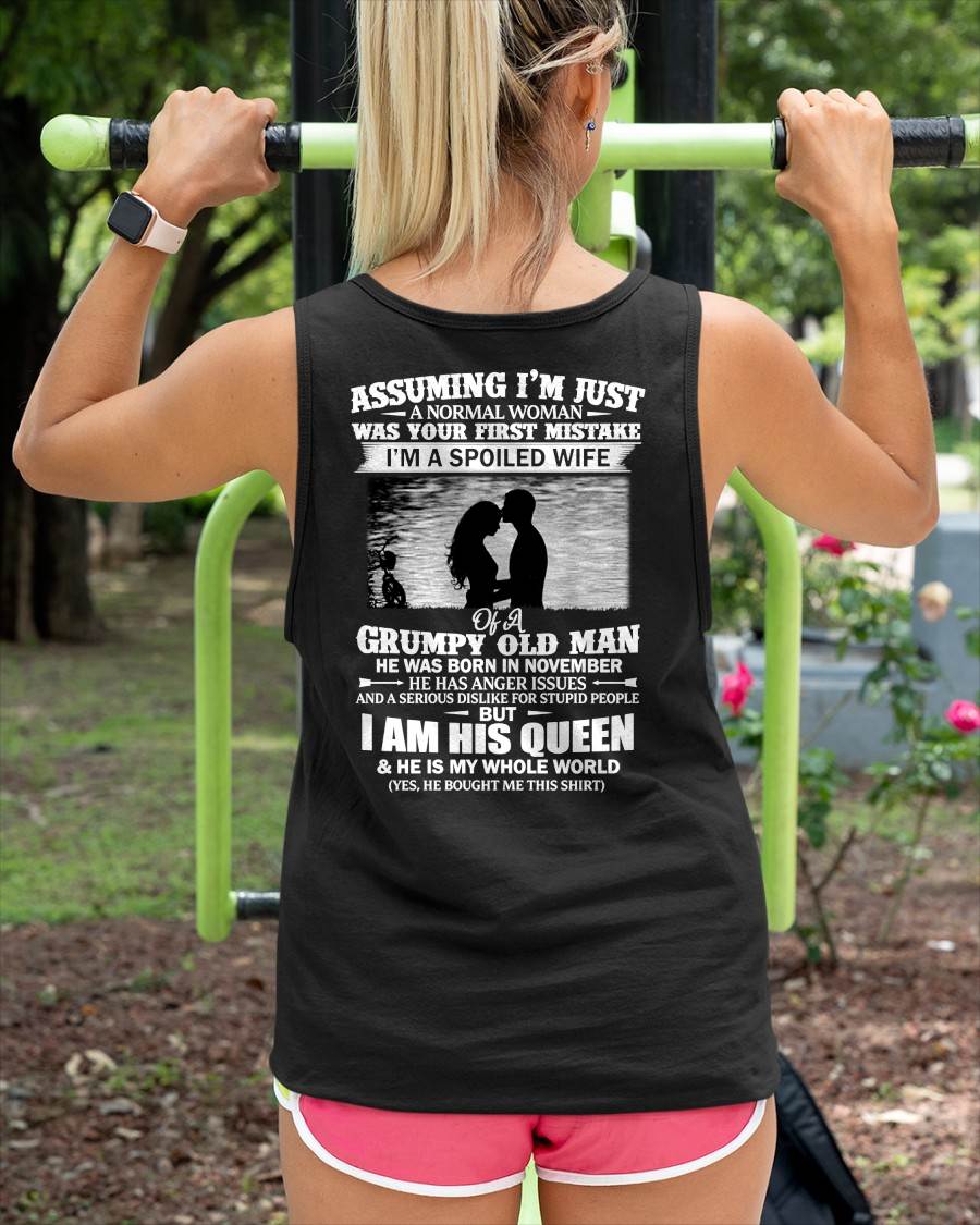 NOVEMBER - ASSUMING I’M JUST A NORMAL WOMAN WAS YOUR FIRST MISTAKE - NTTD11 (SKU2605-127-11)
