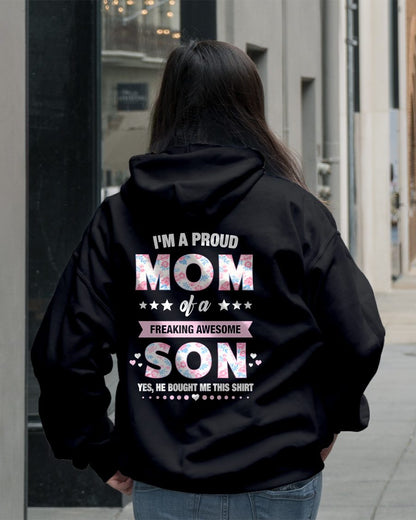 I'M A PROUD MOM OF A FREAKING AWESOME SON - GIFT FOR MOM - NTTD00 (SKU2603-171)