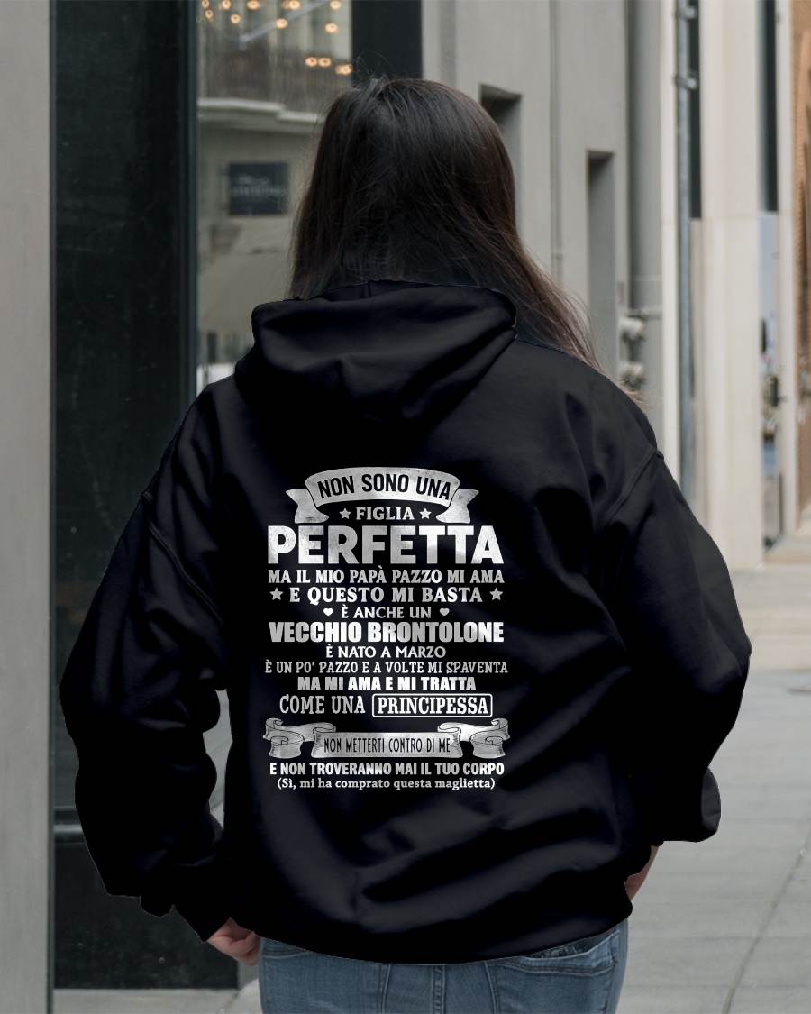 MARZO - NON SONO UNA FIGLIA PERFETTA MA IL MIO PAPÀ PAZZO MI AMA - REGALO DA PAPÀ - NTTD03 (SKU2605-199-03)