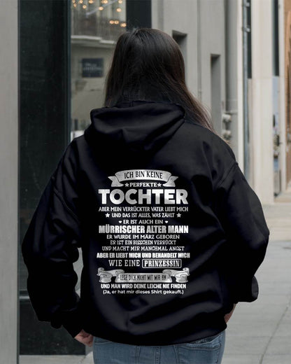 MÄRZ - ICH BIN KEINE PERFEKTE TOCHTER ABER MEIN VERRÜCKTER VATER LIEBT MICH – GESCHENK VON PAPA - NTTD03 (SKU2606-74-03)