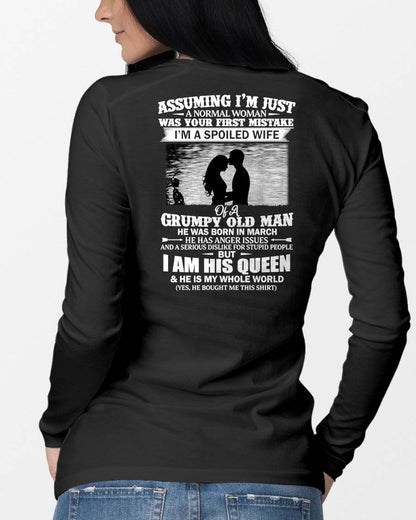 MARCH - ASSUMING I’M JUST A NORMAL WOMAN WAS YOUR FIRST MISTAKE - NTTD03 (SKU2605-127-03)