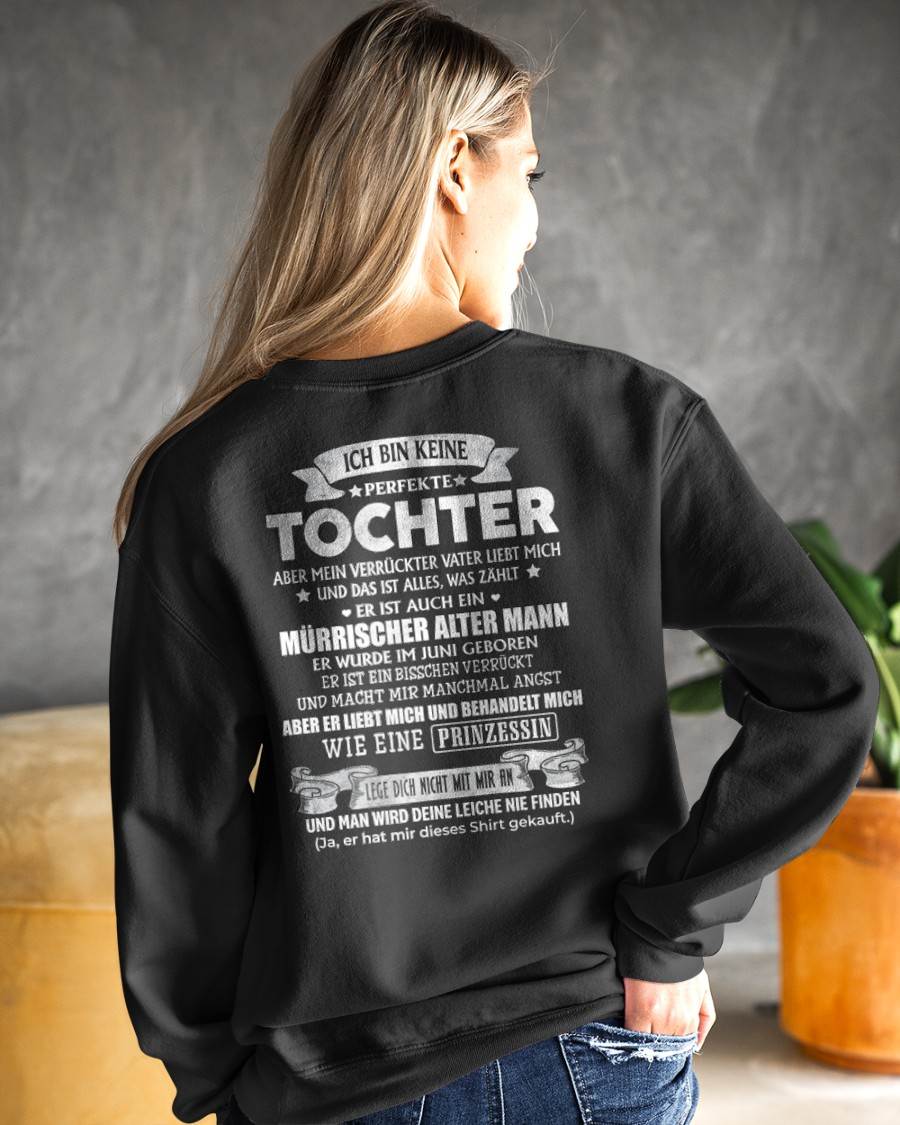 JUNI - ICH BIN KEINE PERFEKTE TOCHTER ABER MEIN VERRÜCKTER VATER LIEBT MICH – GESCHENK VON PAPA - NTTD06 (SKU2606-74-06)