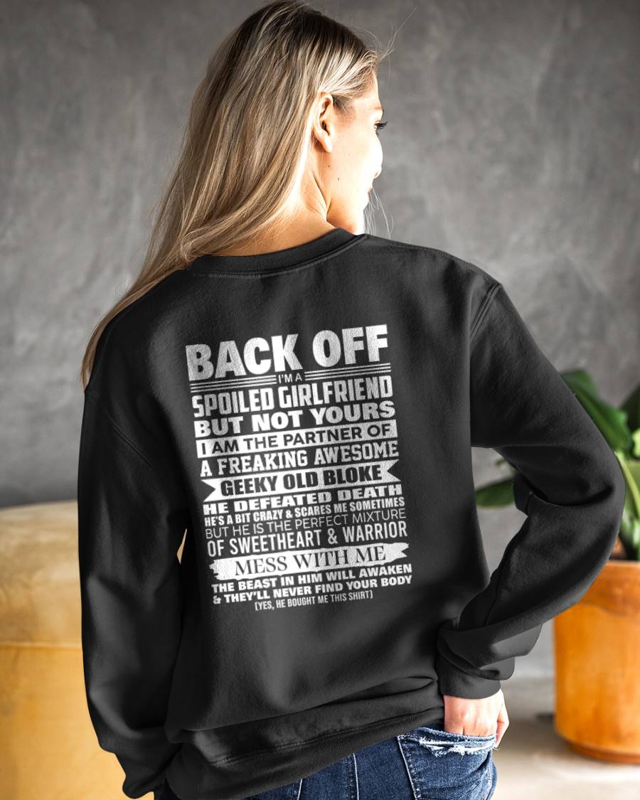 BACK OFF! I'M A SPOILED WIFE - GIFT FROM HUSBAND - NTTD00 (SKU2605-38)