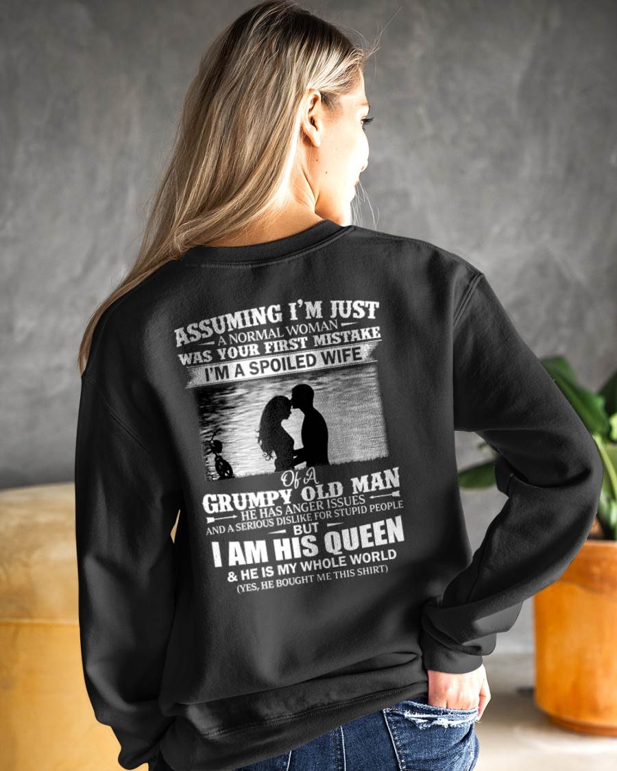 ASSUMING I’M JUST A NORMAL WOMAN WAS YOUR FIRST MISTAKE - NTTD00 (SKU2605-127-00)