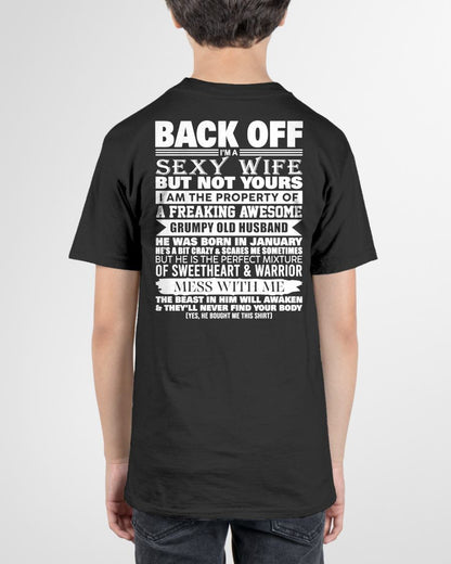 JANUARY - BACK OFF! - GIFT FROM HUSBAND - NTTD01 (SKU26T-01200-01)