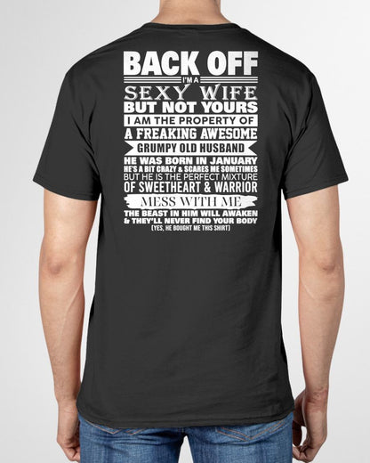 JANUARY - BACK OFF! - GIFT FROM HUSBAND - NTTD01 (SKU26T-01200-01)