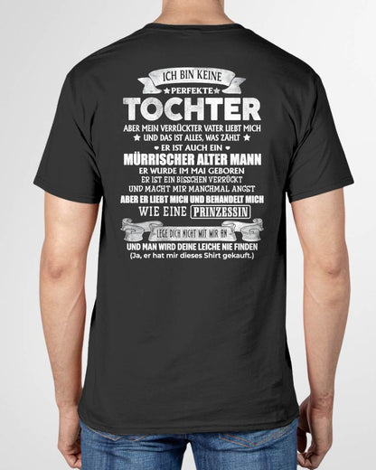 MAI - ICH BIN KEINE PERFEKTE TOCHTER ABER MEIN VERRÜCKTER VATER LIEBT MICH – GESCHENK VON PAPA - NTTD05 (SKU2606-74-05)