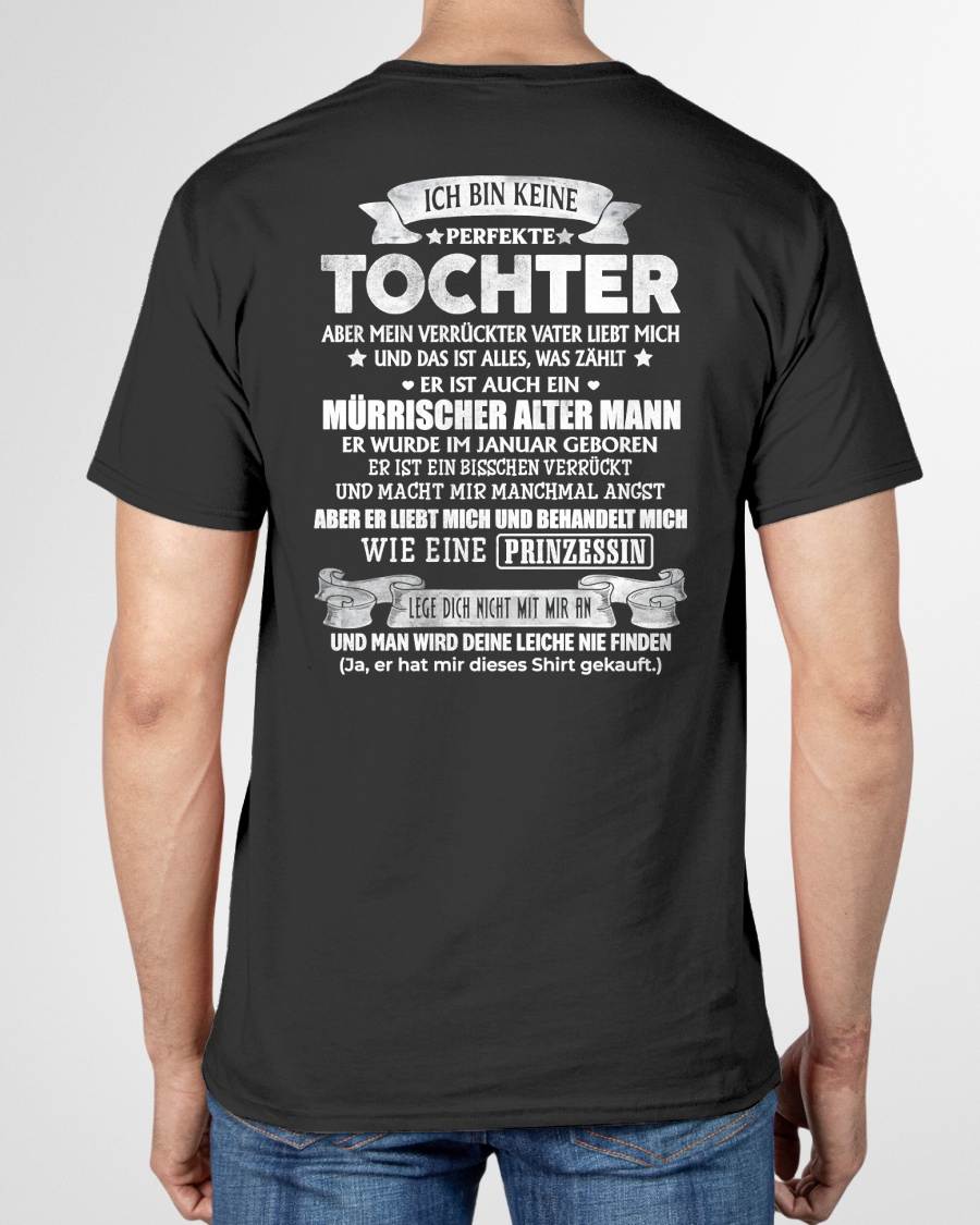 JANUAR - ICH BIN KEINE PERFEKTE TOCHTER ABER MEIN VERRÜCKTER VATER LIEBT MICH – GESCHENK VON PAPA - NTTD01 (SKU2606-74-01)