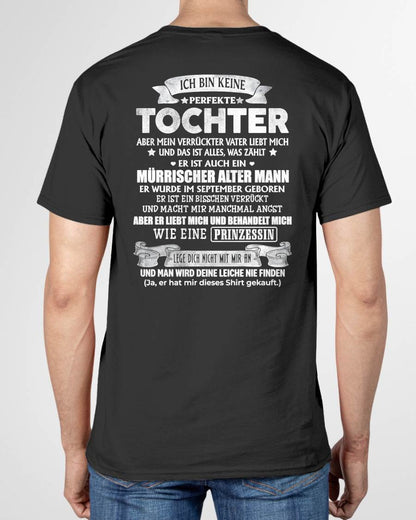 SEPTEMBER - ICH BIN KEINE PERFEKTE TOCHTER ABER MEIN VERRÜCKTER VATER LIEBT MICH – GESCHENK VON PAPA - NTTD09 (SKU2606-74-09)
