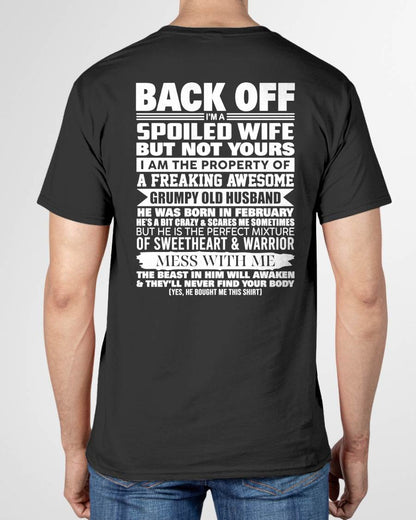 FEBRUARY - BACK OFF! I'M A SPOILED WIFE - GIFT FROM HUSBAND - NTTD02 (SKU2604-322-02)