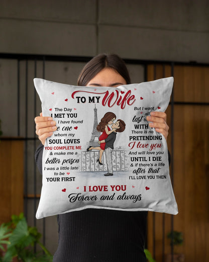 BEST PILLOW FOR YOU WIFE – PERFECT GIFT FROM HUSBAND (SKU2602-34)