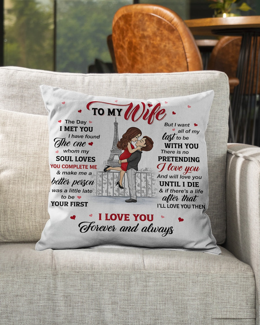 BEST PILLOW FOR YOU WIFE – PERFECT GIFT FROM HUSBAND (SKU2602-34)