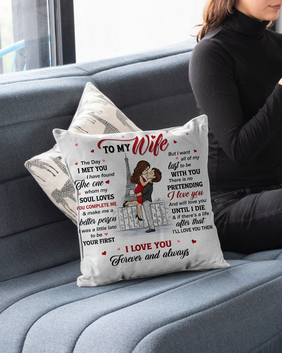 BEST PILLOW FOR YOU WIFE – PERFECT GIFT FROM HUSBAND (SKU2602-34)