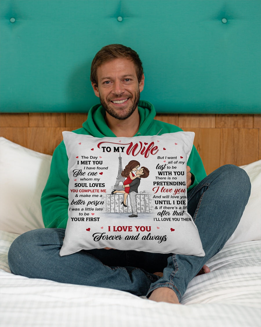 BEST PILLOW FOR YOU WIFE – PERFECT GIFT FROM HUSBAND (SKU2602-34)