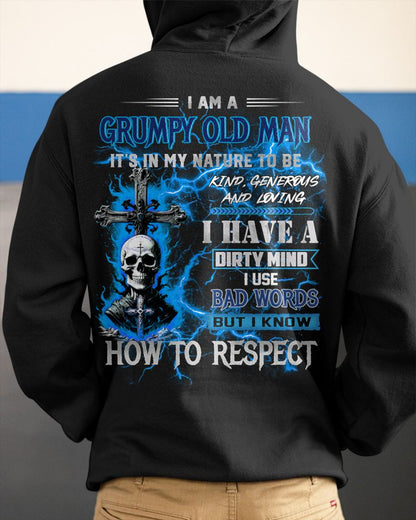 GRUMPY OLD MAN - BIRTHDAY T-SHIRT FOR MEN - NTTD00 (SKU26T-01229-00)