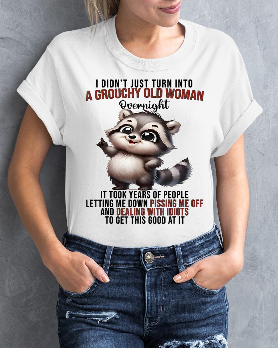 GROUCHY WOMAN - BIRTHDAY T-SHIRT FOR WOMEN - NTTD00 (SKU2602-180-00)