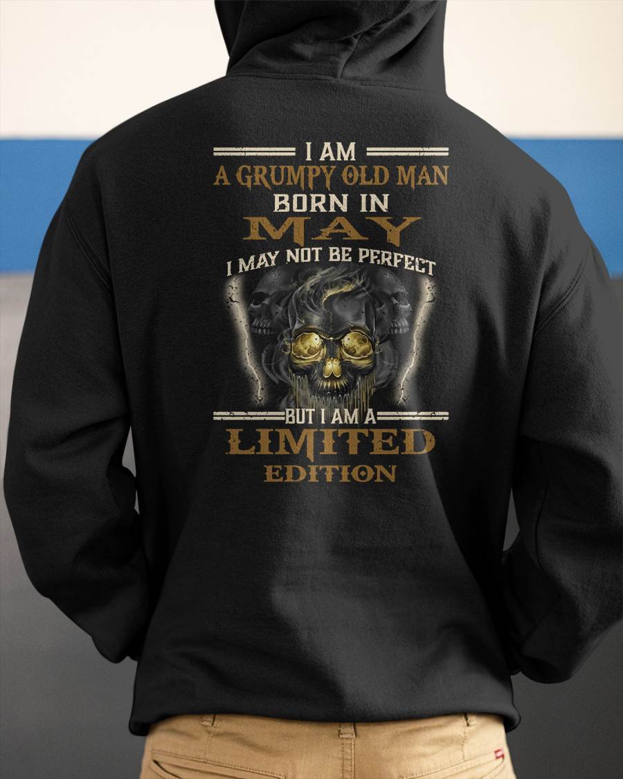 MAY - GRUMPY OLD MAN - BIRTHDAY T-SHIRT FOR MEN - NTTD05 (SKU11-124-05)