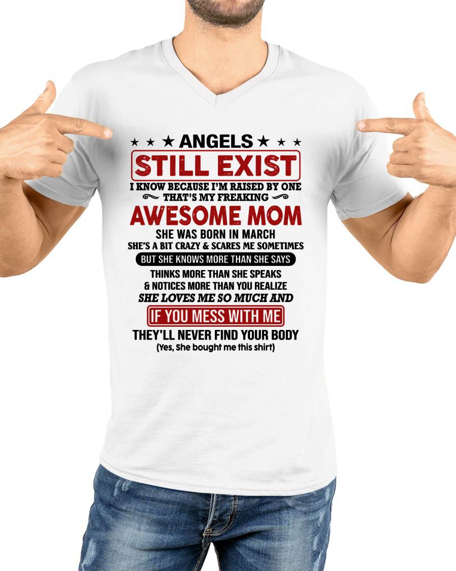 MARCH - ANGELS STILL EXIST - GIFT FROM MOM - NTTD03 (SKU2604-268-03)