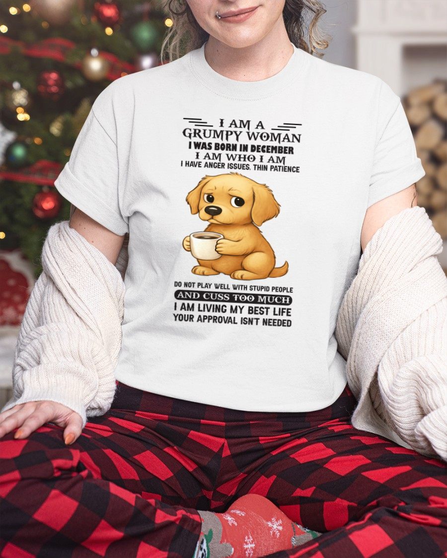 DECEMBER - GRUMPY WOMAN - BIRTHDAY GIFT FOR WOMEN - NTTD12 (SKU-GWD-12)