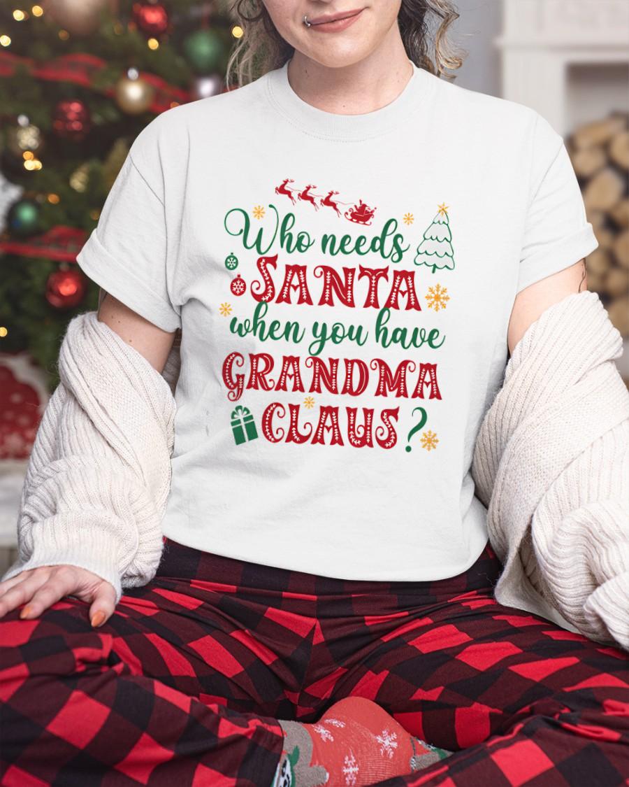 CHRISTMAX T-SHRIT FOR GRANDMA - GIFT FROM GRANDMA - NTTD00