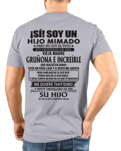 Junio - Madre de junio – Regalo especial para hijo – T06 (SKU05-85)