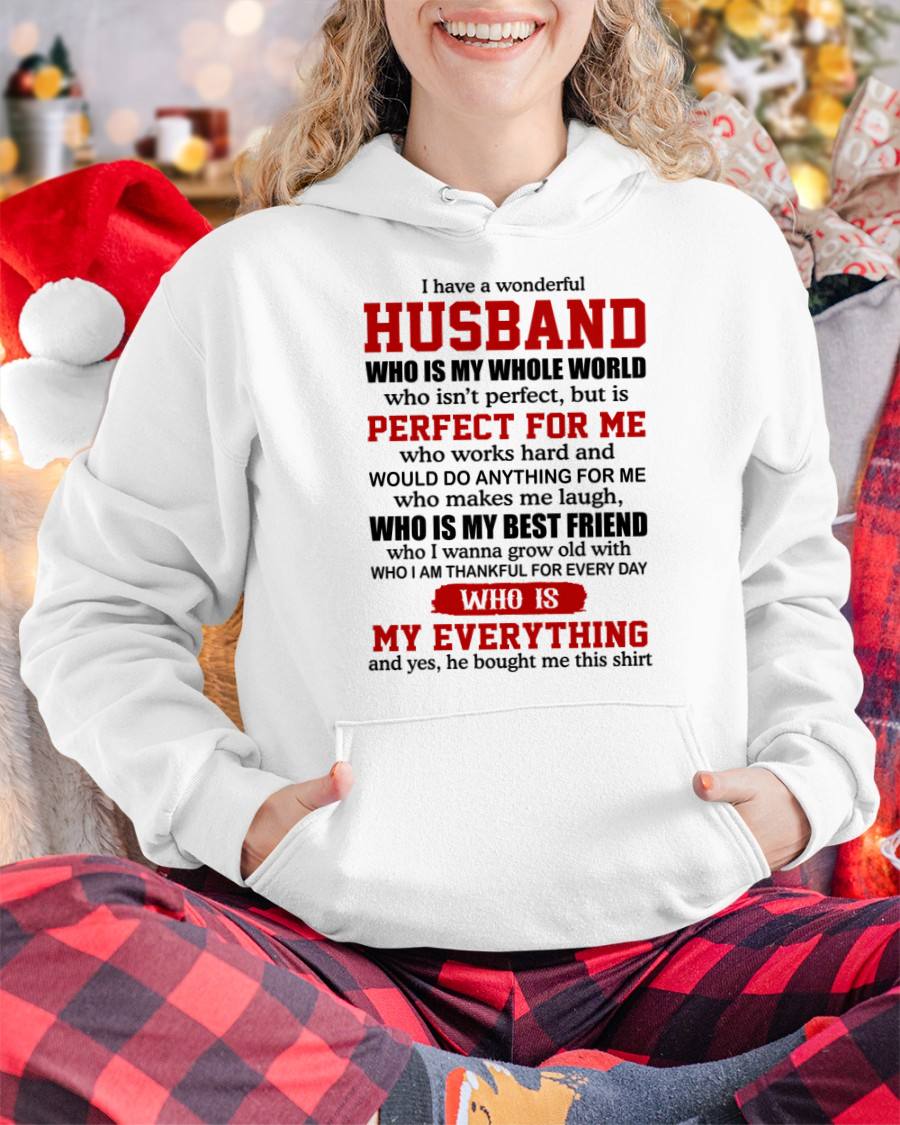 TO MY WIFE - I HAVE A WONDERFUL HUSBAND - GIFT FROM HUSBAND - NTTD00 (SKU2602-153-00)