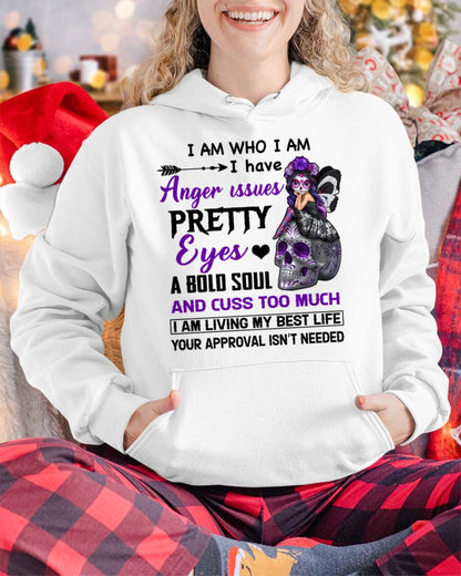 I AM WHO I AM - BIRTHDAY SHIRT FOR WOMEN - NTTD00 (SKU26T-01134-00)
