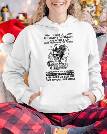 GRUMPY WOMAN - BIRTHDAY SHIRT FOR WOMEN - NTTD00 (SKU2602-150-00)