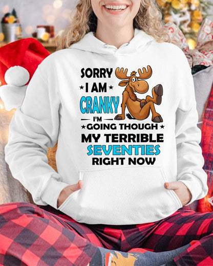 SORRY I AM CRANKY - BIRTHDAY SHIRT FOR WOMEN - NTTD00 (SKU12-249)