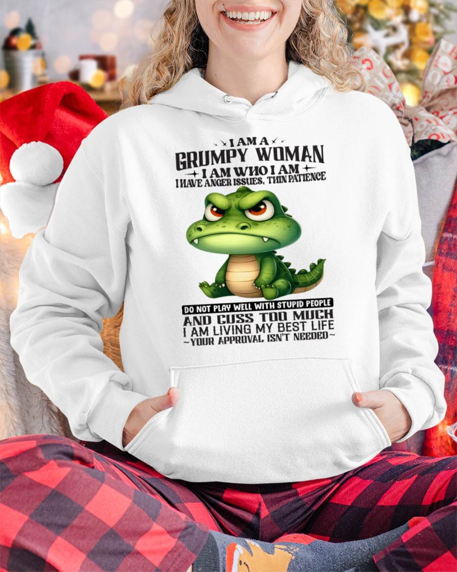 GRUMPY WOMAN - BIRTHDAY SHIRT FOR WOMEN - NTTD00 (SKU2602-183-00)