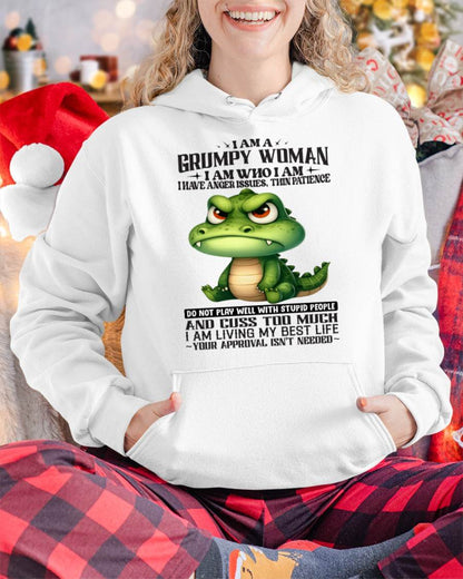 GRUMPY WOMAN - BIRTHDAY SHIRT FOR WOMEN - NTTD00 (SKU2602-183-00)