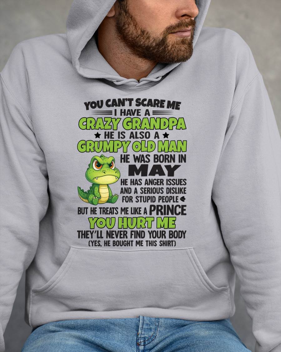 YOU CAN’T SCARE ME - GIFT FOR GRANDSON AND GRANDDAUGHTER FROM GRANDPA - NTTD05 (SKU09-121-05)