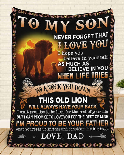 Special blanket for Son From Dad blanket (SKUB-NTTD-03)
