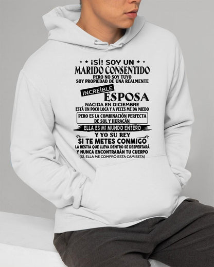Diciembre - Esposa increíble - Regalo especial para Marido - T12 (Sku.tbnA4)